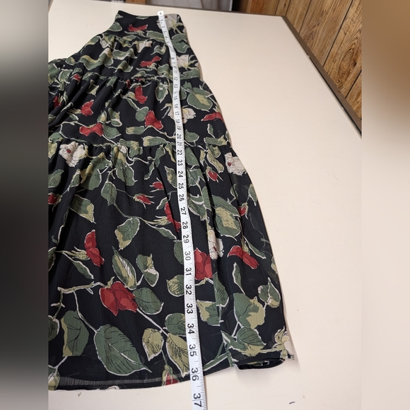 Floral Maxi Skirt Cottagecore Prairie - Picture 9 of 10